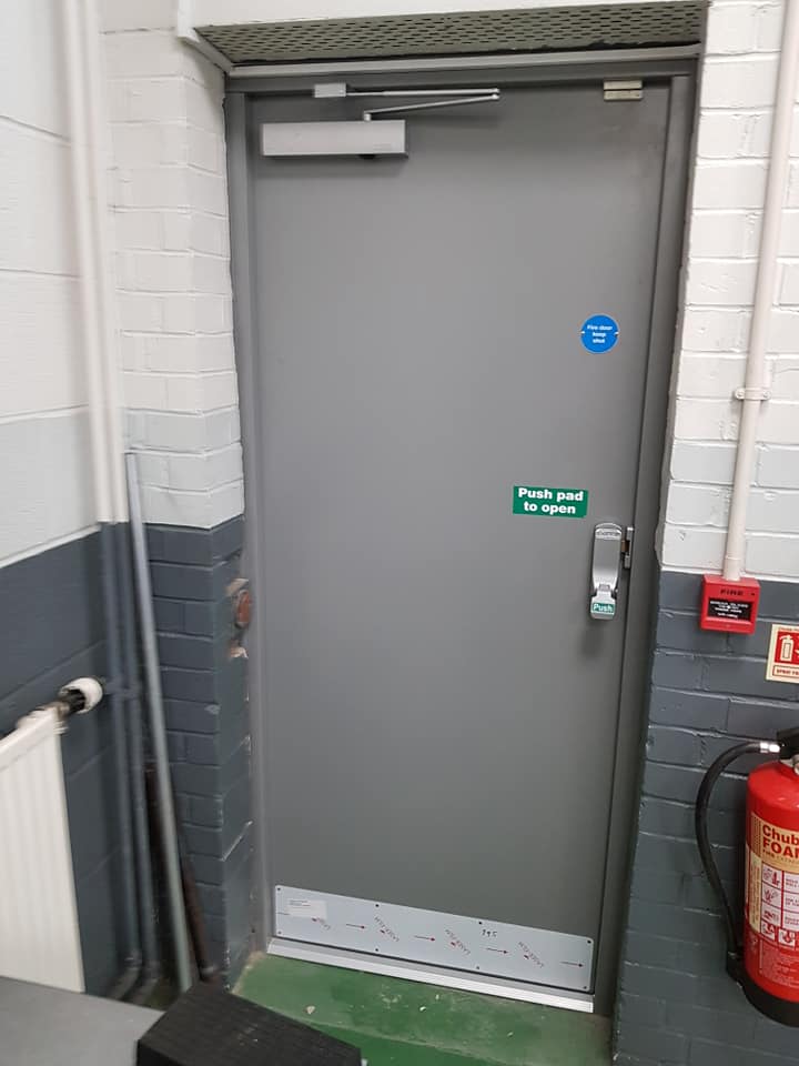fire escape door